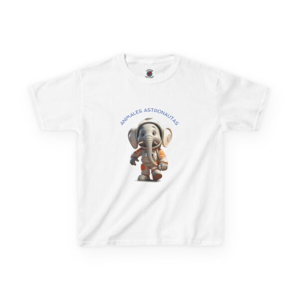 Camiseta para niños Elefante Astronautas con realidad aumentada