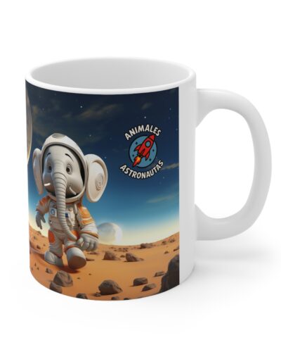 Taza Elefante Astronauta con realidad aumentada